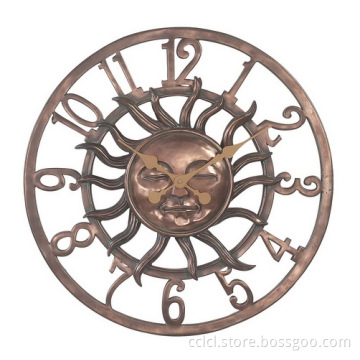 24&quot; Sun Face Clock